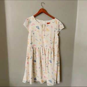 modcloth shapes babydoll dress 🔺